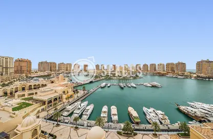 Apartment - 1 Bedroom - 1 Bathroom for sale in West Porto Drive - Porto Arabia - The Pearl Island - Doha
