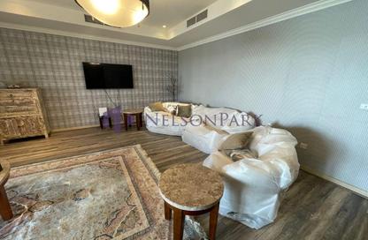 Apartment - 2 Bedrooms - 3 Bathrooms for rent in Tower 4 - Porto Arabia - The Pearl Island - Doha