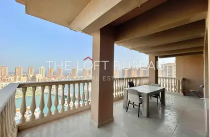 Apartment - 3 Bedrooms - 4 Bathrooms for rent in West Porto Drive - Porto Arabia - The Pearl Island - Doha