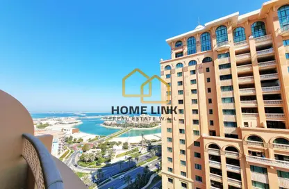 Apartment - 2 Bedrooms - 3 Bathrooms for rent in East Porto Drive - Porto Arabia - The Pearl Island - Doha