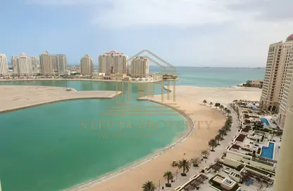 شقة - 1 حمام للايجار في فيفا غرب - فيفا بحرية - جزيرة اللؤلؤة - الدوحة