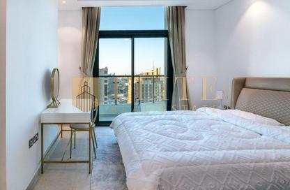 Hotel Apartments - 2 Bedrooms - 2 Bathrooms for rent in Lusail Marina Heights - Marina District - Lusail