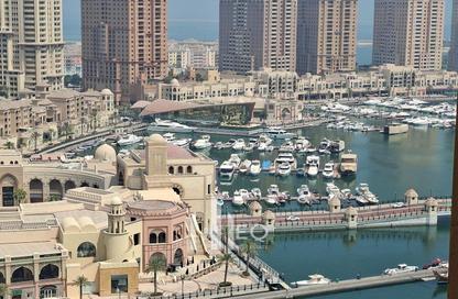 Apartment - 1 - 2 for rent in West Porto Drive - Porto Arabia - The Pearl Island - Doha