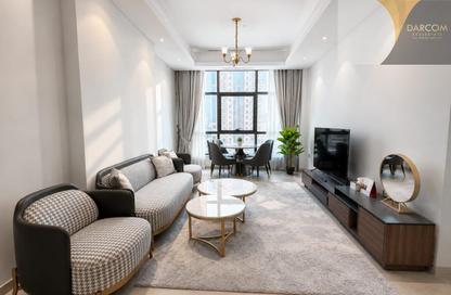 Apartment - 2 Bedrooms - 2 Bathrooms for rent in Marina Tower 21 - Marina District - Lusail