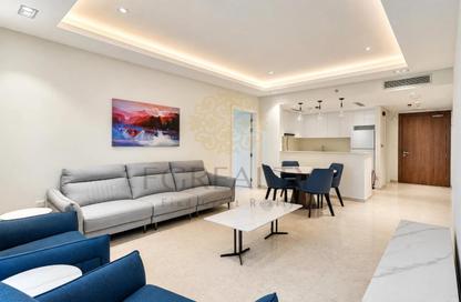 Apartment - 2 - 3 for rent in Lusail Residence - Marina District - Lusail