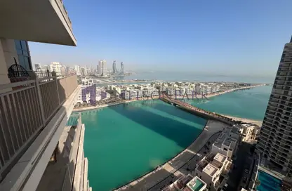 Apartment - 1 Bedroom - 1 Bathroom for rent in Abraj Bay - Abraj Quartiers - The Pearl Island - Doha