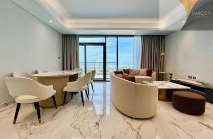 Apartment - 2 Bedrooms - 3 Bathrooms for rent in Marina Residences 195 - Marina District - Lusail Apartment - 2 Bedrooms - 3 Bathrooms for rent in Marina Residences 195 - Marina District - Lusail