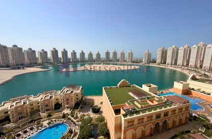 شقة - 2 غرف نوم - 3 حمامات للايجار في تاور 29 - فيفا بحرية - جزيرة اللؤلؤة - الدوحة