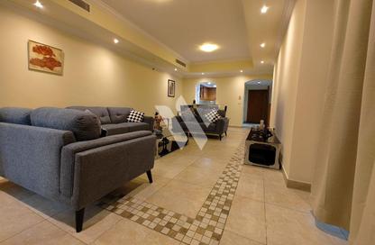 Apartment - 2 Bedrooms - 3 Bathrooms for rent in East Porto Drive - Porto Arabia - The Pearl Island - Doha