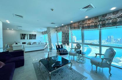 Apartment - 3 Bedrooms - 4 Bathrooms for rent in Zig Zag Tower B - Zig Zag Towers - West Bay - Doha