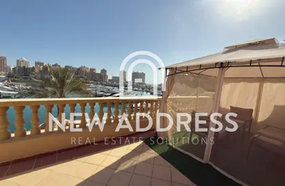Townhouse - 2 Bedrooms - 3 Bathrooms for rent in West Porto Drive - Porto Arabia - The Pearl Island - Doha