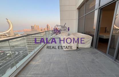 Penthouse - 4 Bedrooms - 6 Bathrooms for rent in Lusail Residence - Marina District - Lusail