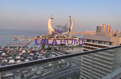 Penthouse - 4 Bedrooms - 6 Bathrooms for rent in Lusail Residence - Marina District - Lusail