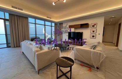 Penthouse - 4 Bedrooms - 6 Bathrooms for rent in Lusail Residence - Marina District - Lusail