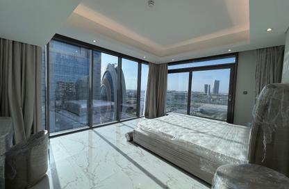 Apartment - 2 Bedrooms - 3 Bathrooms for rent in Lusail Marina Heights - Marina District - Lusail