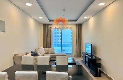 Apartment - 2 Bedrooms - 3 Bathrooms for rent in Rivan Building - Al Erkyah City - Lusail