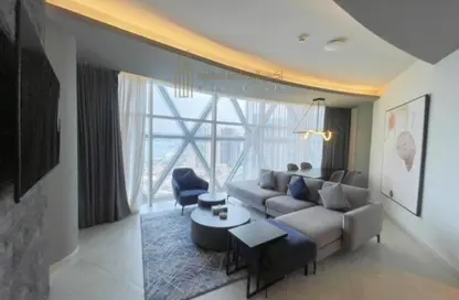 Apartment - 2 Bedrooms - 2 Bathrooms for rent in Lusail Marina Heights - Marina District - Lusail