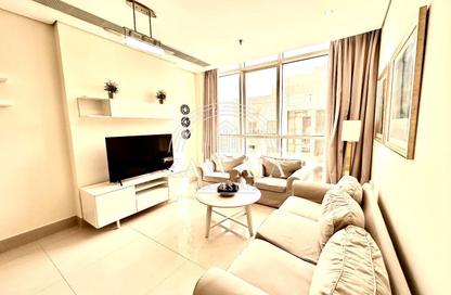 Apartment - 2 Bedrooms - 2 Bathrooms for rent in Lusail Marina Heights - Marina District - Lusail