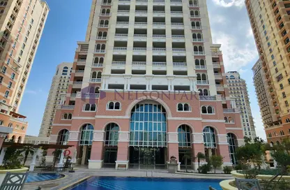 Apartment - 2 Bedrooms - 3 Bathrooms for rent in Viva West - Viva Bahriyah - The Pearl Island - Doha