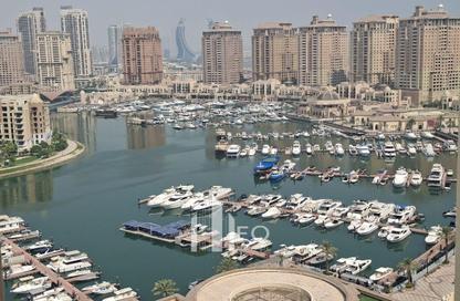 شقة - 1 - 2 للايجار في طريق بورتو الغربي - بورتو أرابيا - جزيرة اللؤلؤة - الدوحة