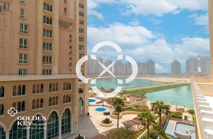Apartment - 2 - 3 for rent in Viva West - Viva Bahriyah - The Pearl Island - Doha