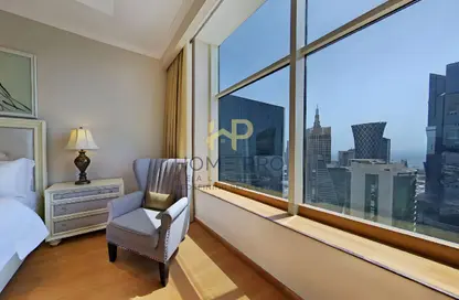Hotel Apartments - 3 Bedrooms - 4 Bathrooms for rent in West Bay Tower - West Bay - West Bay - Doha