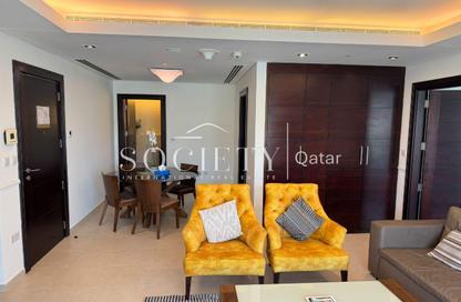 Apartment - 1 Bedroom - 2 Bathrooms for rent in Viva West - Viva Bahriyah - The Pearl Island - Doha