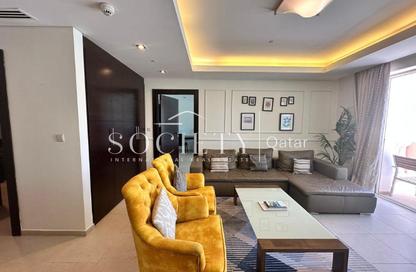 Apartment - 1 Bedroom - 2 Bathrooms for rent in Viva West - Viva Bahriyah - The Pearl Island - Doha
