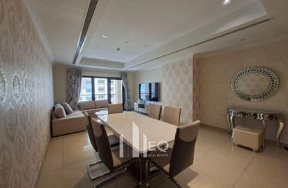 Apartment - 2 Bedrooms - 2 Bathrooms for rent in East Porto Drive - Porto Arabia - The Pearl Island - Doha