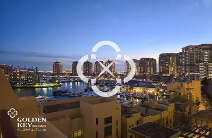 Apartment - 1 Bedroom - 2 Bathrooms for rent in East Porto Drive - Porto Arabia - The Pearl Island - Doha Apartment - 1 Bedroom - 2 Bathrooms for rent in East Porto Drive - Porto Arabia - The Pearl Island - Doha