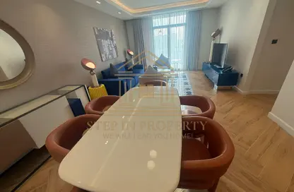 Hotel Apartments - 2 Bedrooms - 2 Bathrooms for rent in Lusail Residence - Marina District - Lusail