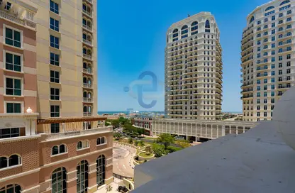 Apartment - 1 Bathroom for rent in Viva West - Viva Bahriyah - The Pearl Island - Doha