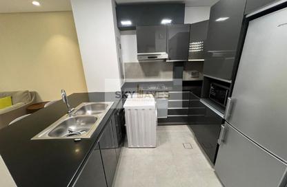 Apartment - 1 Bedroom - 2 Bathrooms for rent in Lusail Marina Heights - Marina District - Lusail