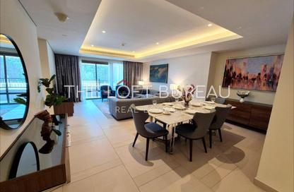 Apartment - 3 Bedrooms - 5 Bathrooms for rent in Abraj Bay - Abraj Quartiers - The Pearl Island - Doha
