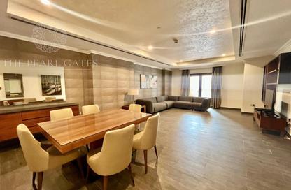 Apartment - 1 Bedroom - 2 Bathrooms for rent in West Porto Drive - Porto Arabia - The Pearl Island - Doha