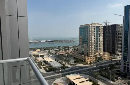 Apartment - 2 Bedrooms - 3 Bathrooms for rent in Lusail Marina Heights - Marina District - Lusail