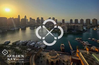 Apartment - 2 Bedrooms - 3 Bathrooms for sale in East Porto Drive - Porto Arabia - The Pearl Island - Doha