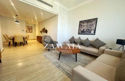 Apartment - 2 Bedrooms - 3 Bathrooms for rent in Lusail Marina Heights - Marina District - Lusail