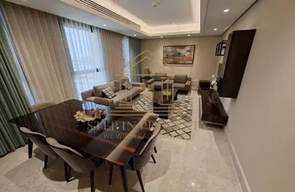 شقة - 2 غرف نوم - 3 حمامات للايجار في عرض البوليفارد - مدينة الياسمين - الوسيل