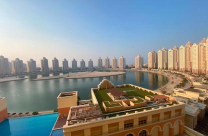 Apartment - 1 - 2 for rent in Al Mutahidah Tower - Viva Bahriyah - The Pearl Island - Doha