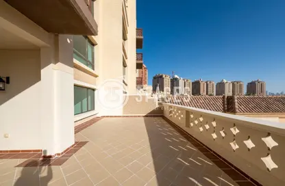 Townhouse - 1 Bedroom - 2 Bathrooms for rent in Porto Arabia Townhouses - Porto Arabia - The Pearl Island - Doha