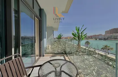 شقة - غرفة نوم - 2 حمامات للايجار في كريستال ريزيدنس - جزيرة جيوان - جزيرة اللؤلؤة - الدوحة