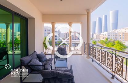 Apartment - 1 Bedroom - 2 Bathrooms for rent in Residential D6 - Fox Hills South - Fox Hills - Lusail Apartment - 1 Bedroom - 2 Bathrooms for rent in Residential D6 - Fox Hills South - Fox Hills - Lusail