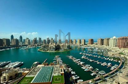 Apartment - Studio - 1 Bathroom for rent in East Porto Drive - Porto Arabia - The Pearl Island - Doha