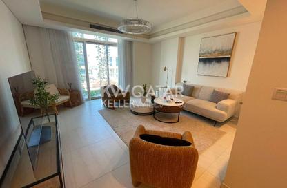 Apartment - 1 - 2 for sale in Crystal Residence - Gewan Island - The Pearl Island - Doha