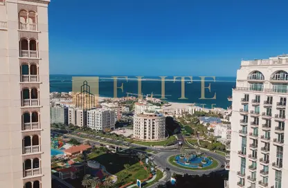 Apartment - 1 Bedroom - 2 Bathrooms for rent in The Pearl Island - Doha