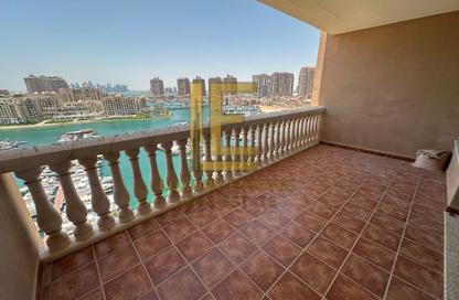 Apartment - 3 Bedrooms - 3 Bathrooms for rent in East Porto Drive - Porto Arabia - The Pearl Island - Doha Apartment - 3 Bedrooms - 3 Bathrooms for rent in East Porto Drive - Porto Arabia - The Pearl Island - Doha