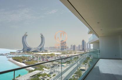 Apartment - 2 Bedrooms - 3 Bathrooms for rent in Lusail Residence - Marina District - Lusail