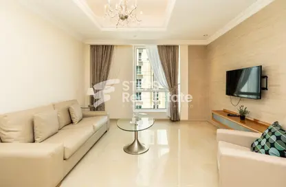 Apartment - 1 Bedroom - 2 Bathrooms for rent in Viva East - Viva Bahriyah - The Pearl Island - Doha