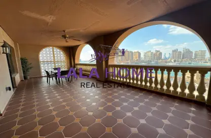 Apartment - 2 Bedrooms - 3 Bathrooms for rent in East Porto Drive - Porto Arabia - The Pearl Island - Doha